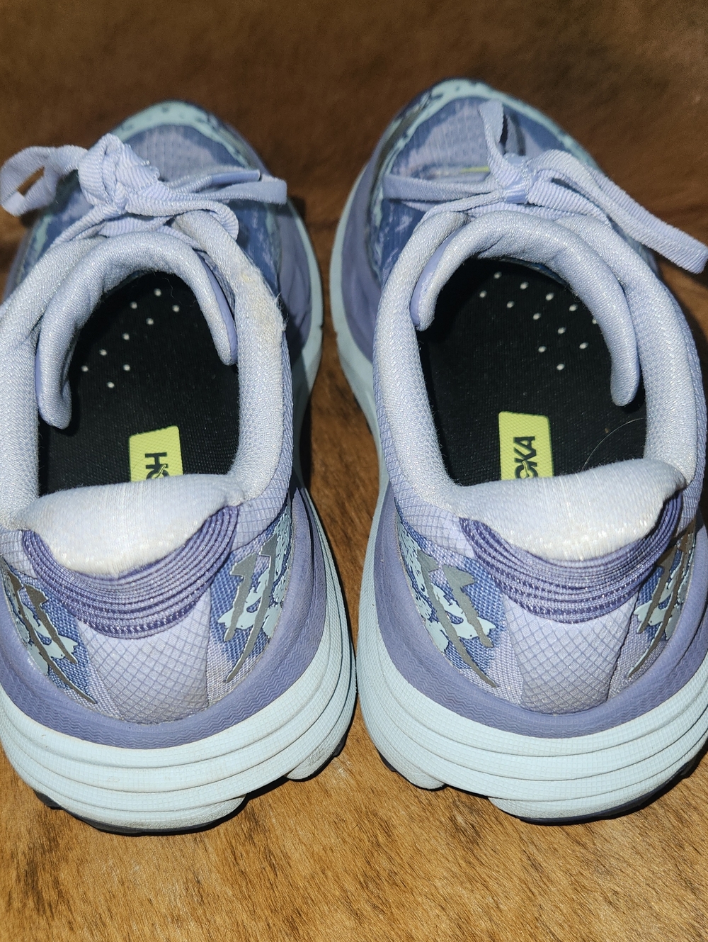 Hoka One One Stinson 7 Size 8 Blue Purple Colorway - Picture 5 of 9